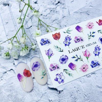 laque # 3d - 34 | для-ногтей.рф