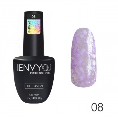 envy гель-лак коллекция bubbles №008, 10ml | для-ногтей.рф