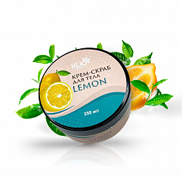 KLIO Body крем-скраб для тела LEMON , 250мл