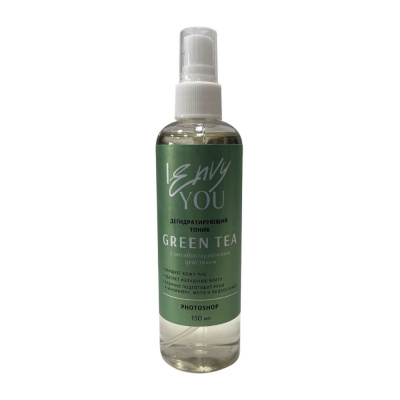 envy green tea, тоник дегидрирующий, фотошоп, 150мл | для-ногтей.рф