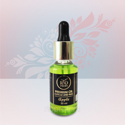 минеральное масло rio profi, 30 ml (яблоко) | для-ногтей.рф