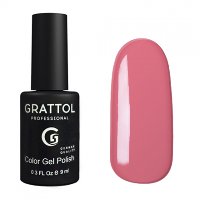 grattol color gel polish dusty rose gtc 051 | для-ногтей.рф