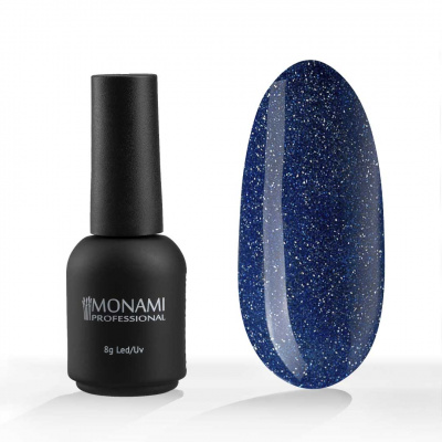 monami millennium blue, гель-лак светоотражающий, 8гр | для-ногтей.рф