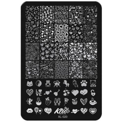пластина klio xl-020 | для-ногтей.рф