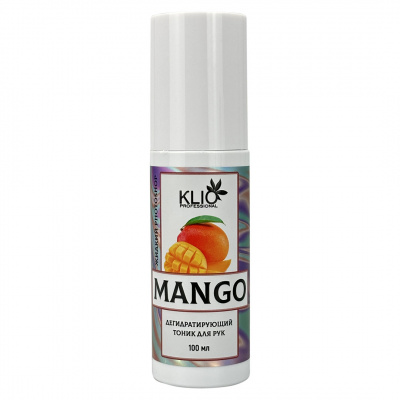 klio mango, тоник дегидрирующий для рук, жидкий фотошоп, 100мл | для-ногтей.рф