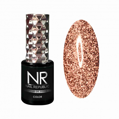 nail republic flash, светоотражающий гель-лак №013, 10мл | для-ногтей.рф
