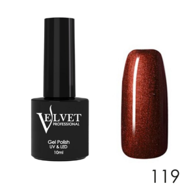 velvet professional №119, гель-лак, 10мл | для-ногтей.рф