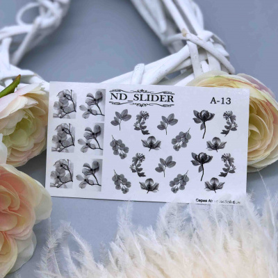nd slider a-13 (черный) | для-ногтей.рф