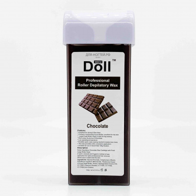 профессиональный воск для депиляции doll шоколад | для-ногтей.рф
