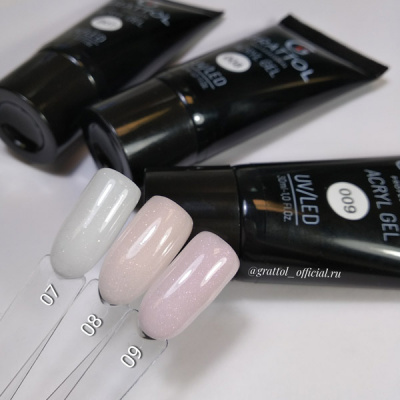 grattol acryl gel 007, 30 мл | для-ногтей.рф