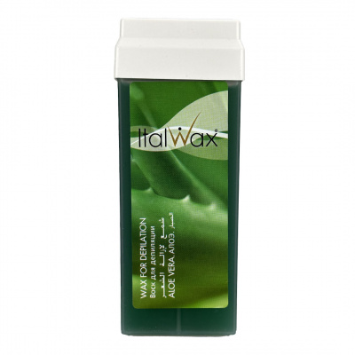 italwax воск для депиляции, aloe vera (алое), 100мл | для-ногтей.рф