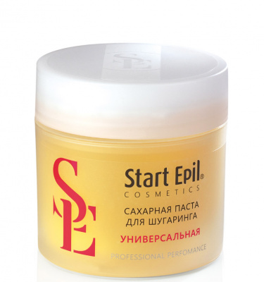 start epil сахарная паста для шугаринга, универсальная, 400 г | для-ногтей.рф